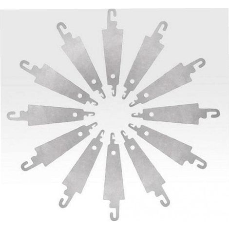 10pcs Hook Aiguille Enfile Outils D'aide À Fileter en Acier Inoxydable pour Sew Main Croix Broderie (1/5)