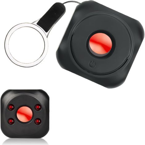 Tragbarer Kamerafinder für Hotel, Zuhause, Büro, Reisen, Badezimmer, Insektenfinder, Umkleidekabinen, Bettwanzenfinder, Detektor für versteckte Kameras (1/5)