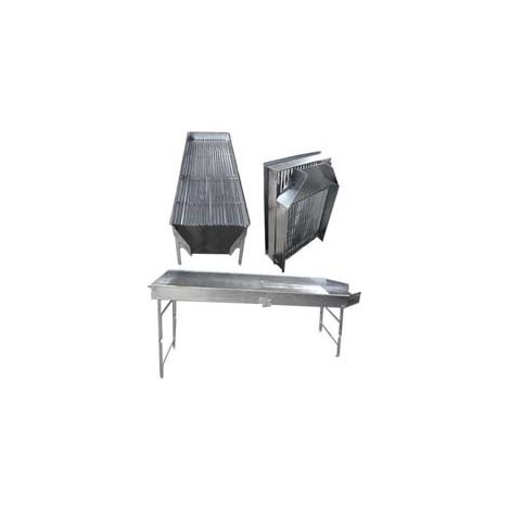 DEFOGLIATORE MANUALE PER OLIVE  chiuso cm.100x60x30  montato cm.191x60x97h.