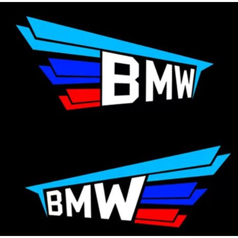 pièces de lumières de bienvenue pour BMW Série 3 Série 5 Série 7 Série X3/X5/X6/X7 lumières de porte de projection lumières de bienvenue BMW style 18 (1/5)