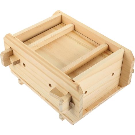 Tofu En Bois 16x12x9 Cm Moule Presse Tofu Diy Outil De (1/5)