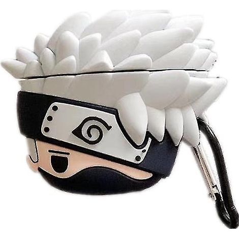3D-Hatake-Kakashi-Silikonhülle für AirPods mit Befestigungsmöglichkeit – AirPods Pro (1/3)