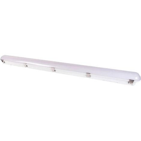 Réglette LED CCT3 Selectable, 1200 mm, 30 W, 35 W, 40 W, 55 W 3000K, IP65, RS PRO ( Prix pour 1 )