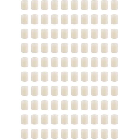 Entretoises en nylon 7 mm x 3,2 mm x 8 mm pour circuits imprimés LED (lot de 100) (1/5)