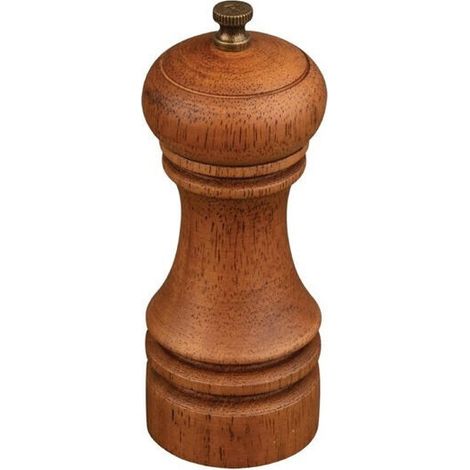 Moulin à Sel et Poivre en Bois Effet Vieilli - 150 mm - (1/4)