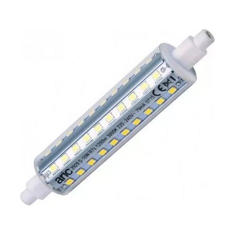 ampoule à led - aric - r7s - 10w - 3000k - 118 mm - aric 2929 (1/8)
