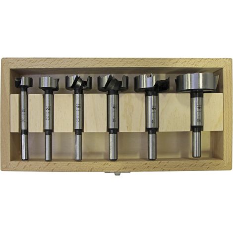 FISCH  Juego  de  brocas  Forstner  Tipo  0317  6  piezas  -  03170006K