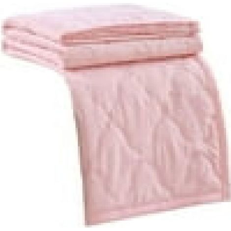 1 Manta transpirable de algodón lavado, estampado rosa liso, para el hogar, viajes, camping, verano. (1/5)
