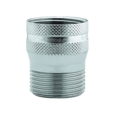 Grohe Original WAS Schlauchplatzsicherung, DN 20, für 1/2" Schläuche, Innengewinde 3/4", Außengewinde 3/4", Chrom (1/4)