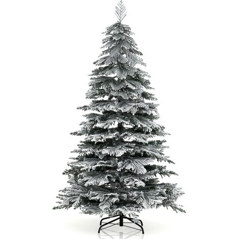 CASART Artificial Christmas Tree Hinged Holiday Tree w/ Lush Branch Tips (1/5)