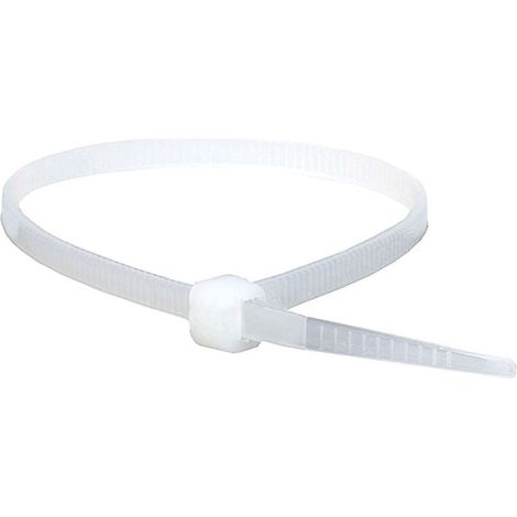 Fascette 2,5X160 100 Pezzi Bianco - Electraline (1/2)
