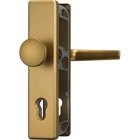 Abus - Schutzbeschlag HLS214 F9 beidseitig Drücker - 8302