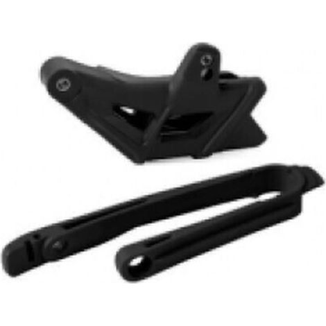 Guía de cadena Polisport para KTM SX SXF 85 03 14, color negro y resistente.