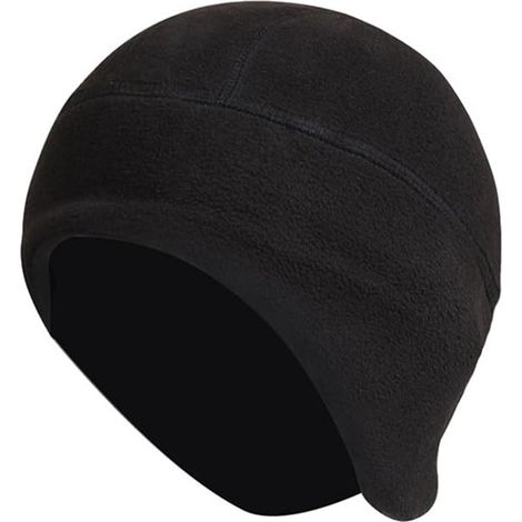 Calottes chaudes pour l'extérieur pendant le cyclisme - Lavable à la main - Unisexe - Design épaissi pour la chaleur et la protection contre le vent - Bonnet de vélo chaud et coupe-vent pour l'hiver - (1/5)
