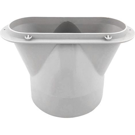 Abluftschlauchadapter – flache Öffnung 13 cm für tragbare Klimaanlagen (1/5)