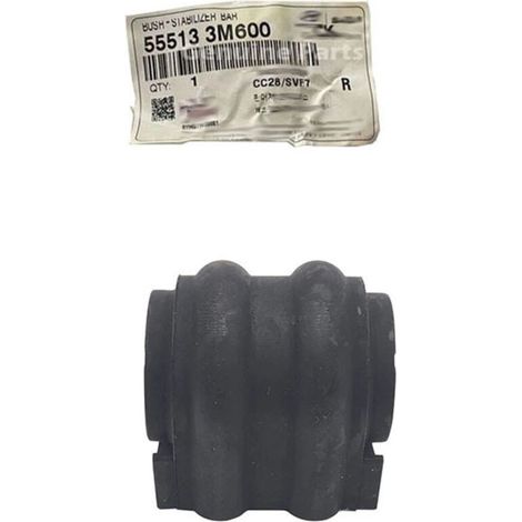 Die Teilenummer 555133M600 ist für die hintere Torsionsstabbuchse des Fahrgestells des Kia Sorento und Hyundai Santa Fe der Baujahre 2014-2015 geeignet. (1/4)