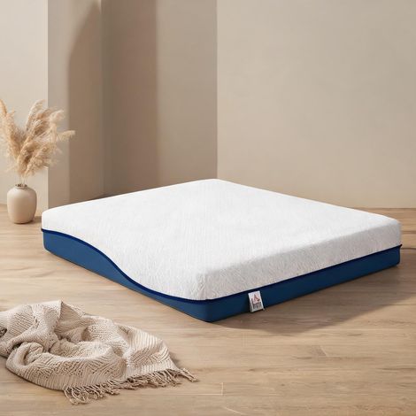 Matelas bleu-Vert 200 x 160 x 20 cm (1/5)