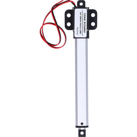 Linear Actuator 100mm 12V Input Voltage Low Noise Short Circuit Protection Mini Electric Linear Actuator4mm/s-150N