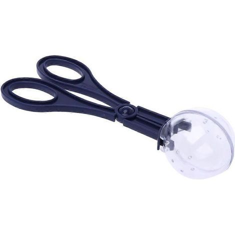 Pince de nettoyage pour déchets de reptiles et amphibiens, outil de ramassage des excréments, accessoires pour petits animaux, clip de nettoyage de litière. (1/4)