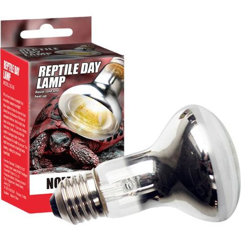 Lámpara de calor de espectro completo de 2 partes para reptiles, proyector de luz natural de 40 W, adecuado para reptiles. (1/5)