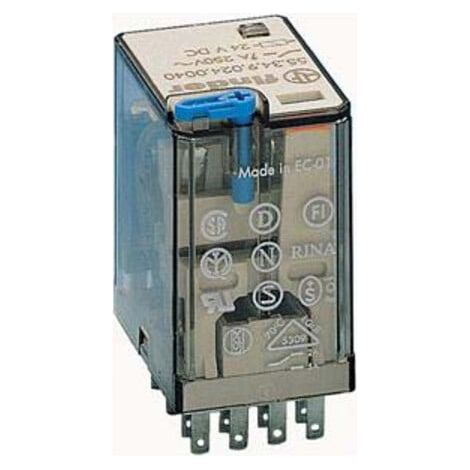 Relais'4-polig 24V DC FINDER 553490240090 (1/2)