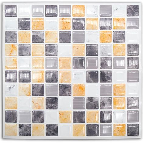 de 5 stickers mosaïque 3D à faire soi même imperméables et (1/5)