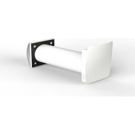 Recuperatore Di Calore Puntuale Ideal Clima Modello Kers+ 100 VRKS00W Con Telecomando Funzione Antimuffa Wi-Fi Ready (1/4)
