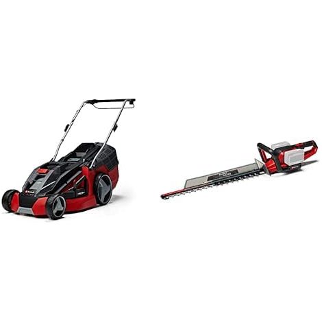 Tondeuse à gazon sans fil sur batterie GE-CM 43 Li M KIT Power X-Change (Largeur de coupe 43 cm, Surface conseillée 500 m²) Version Starter Kit (2 x 4,0Ah + 2 Chargeurs) + Coupe Bordure 36V (1/3)