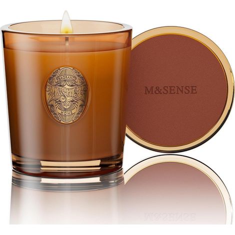 Duftkerze Heißer Kakao 260g, Sojawachs, 55h Brenndauer, Geschenk für Frauen & Männer