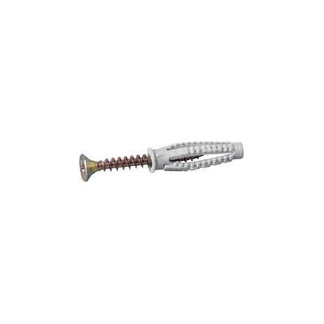TASSELLO UNIVERSALE IN NYLON Ø 6x30 mm - vite-screw 4,5x40 mm - 100 pezzi- AKIFIX