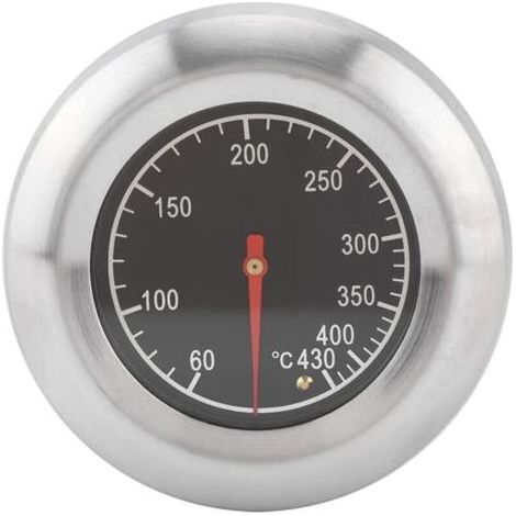 BBQ Thermomètre pour Tous Les barbecues, Fumoir, Fumoir et Barbecue Chariot, Analogique, (1/5)
