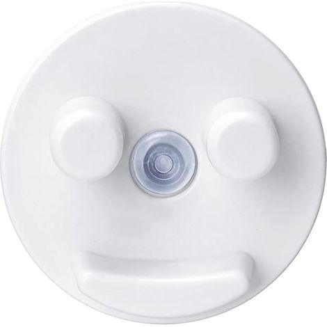 Schwammhalter/Organizer, Saugnapfhalterung für die Spüle unter dem Waschbecken in Küche/Badezimmer, selbstentleerend, spülmaschinenfest, bietet Platz für einen Schwamm mit Smiley-Gesicht (Schwamm nich