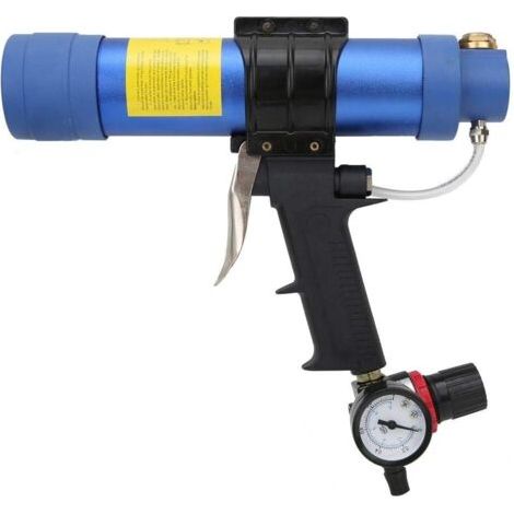 BUNTHAUS Pistolet pneumatique en silicone (vitesse réglable 310 ml 230 x 300 mm)