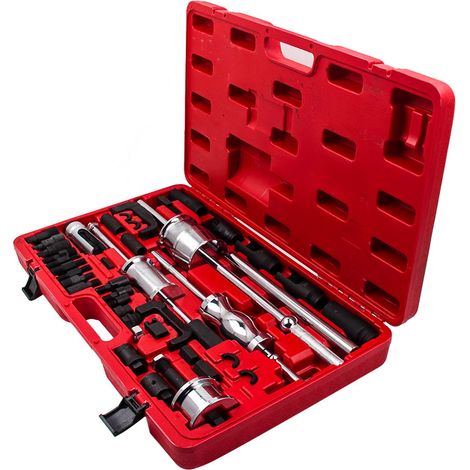 40PCS Diesel Injector Puller Extractor Remover Workshop Hand Tool Set For VW (1/5)