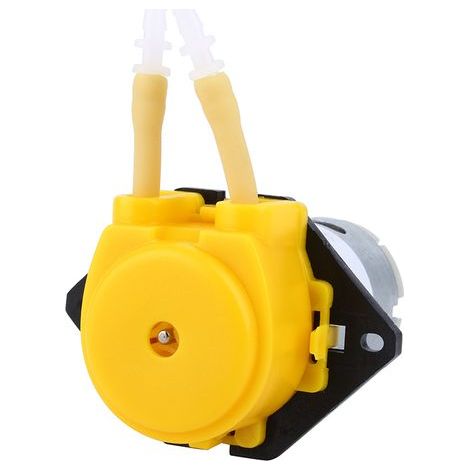Miniatur-Peristaltik-Dosierpumpe mit Pumpenkopf für Aquarien, Labore und Wasserzirkulation, kleiner, präziser Durchfluss, für wissenschaftliche Anwendungen und Aquarianer. (1/4)