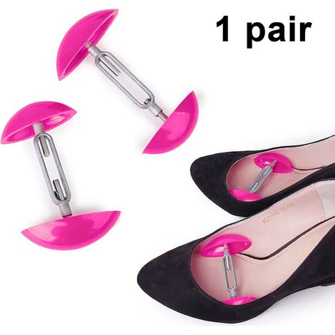 paire de mini embauchoirs, embauchoirs pour hommes et femmes, élargisseurs et extenseurs de chaussures réglables (1/5)