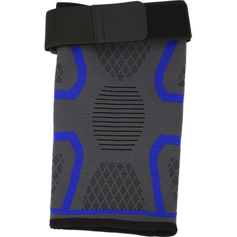 Genouillère De Sport En Nylon Respirant Pour Course Et Escalade - Protection Du Genou Avec Sangle Velcro - Taille S (1/5)