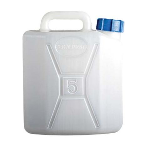 TANICA - HDPE ALIMENTARE LT  5- 12 pezzi