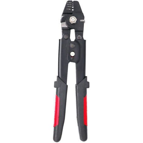 255 stainless steel cable crimping pliers, 8-shaped aluminum sleeve crimping pliers, American outdoor portable fishing pliers (1/5)
