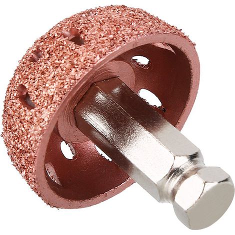 Tête de ponçage pour réparation de pneus 38 mm, roue de polissage à grain grossier avec tige de liaison (1/5)