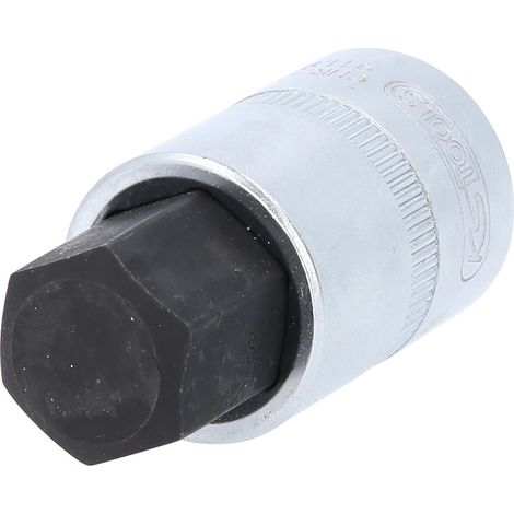 KS Tools 1/2 Bit-Stecknuss Innensechskant, kurz, 19 mm (1/4)