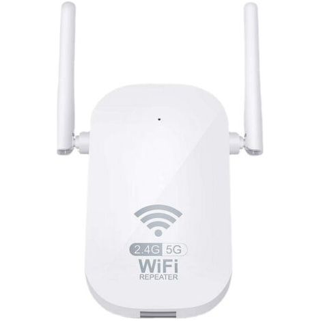 Répéteur Wi-Fi double bande 1 200 M, amplificateur de signal, routage sans fil, répéteur 5G amélioré (1/4)