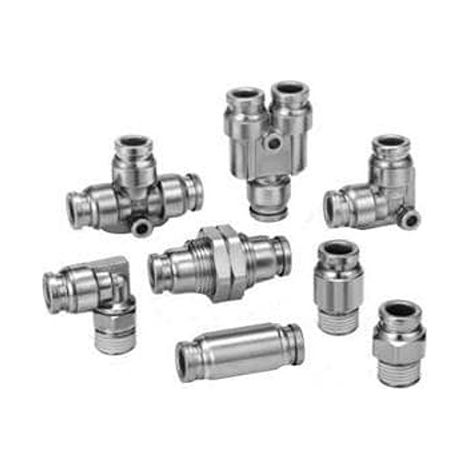 Raccord coudé SMC KQG vers R 1/8 Mâle 8 mm ( Prix pour 1 )
