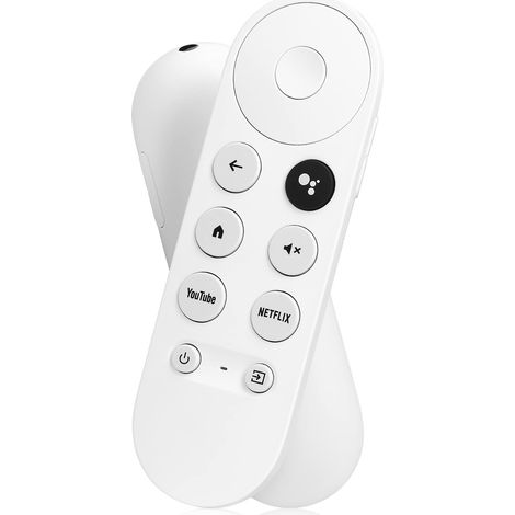 Mando a distancia de repuesto para Google Chromecast 4K (Snow) - Búsqueda por voz (1/5)