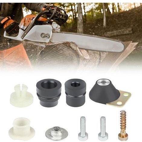 Satz mit 9 Stihl-Ersatzhalterungen, Schwingungsdämpfer für Stihl-Kettensägen 026, 024, MS240, MS260, 1121, 790, 9901, Ringpolster-Set für Kettensäge