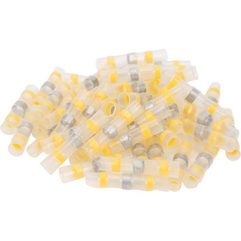 50 pcs heat shrink sleeve connector solder seal extension wire terminal sleeve waterproof (1/5)
