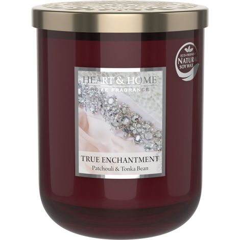 Grande bougie heart and home enchantement