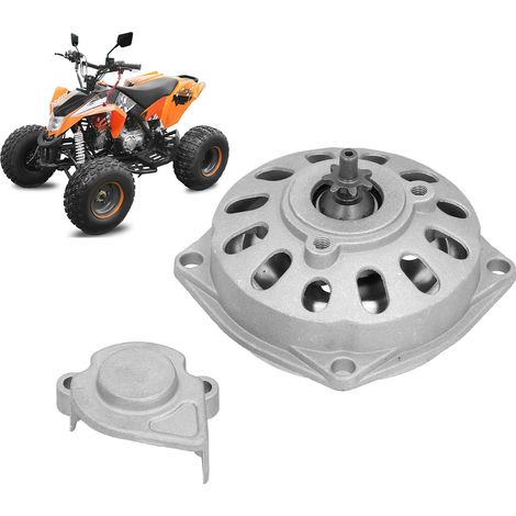 Couvercle d'embrayage 7T T8F adapté aux mini-motos 47cc et 49cc (1/5)