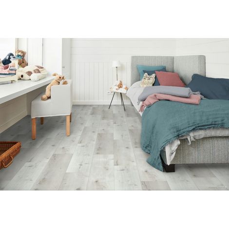 Lames Vinyles Spirit Pro Click Comfort 55 - Country White Grey - réf. 60001434 - 1511 x 228 x 5,5 mm (1/4)