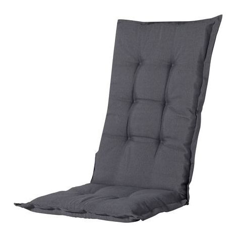 Coussin pour chaise haute PANAMA 105 x 50 cm - MADISON Série Classique - Gris (1/3)
